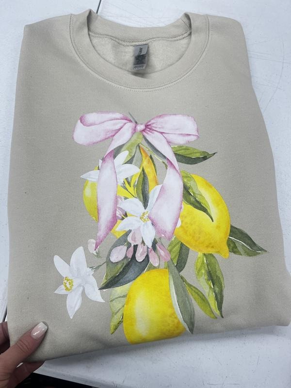 Lemon Coquette Gildan Sweatshirt T-Shirts, Hoodie | PureTeeCo.com