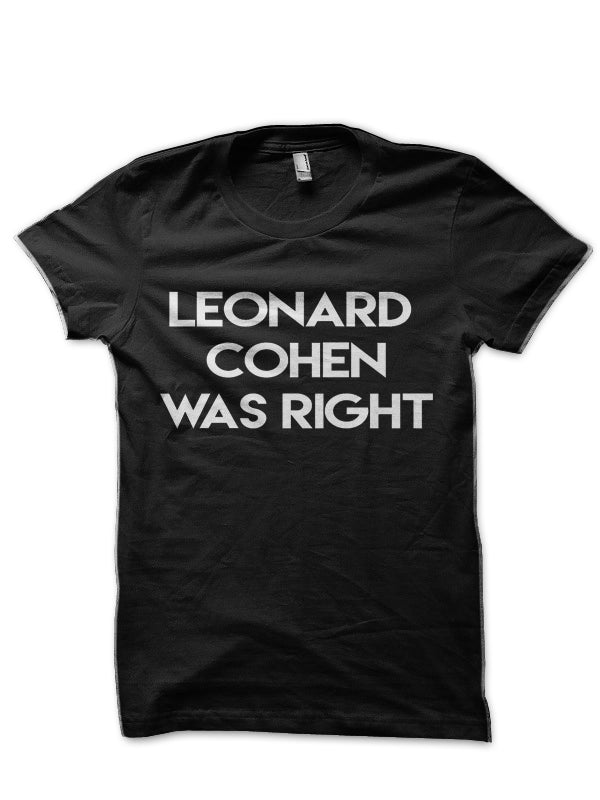 Leonard Cohen T-Shirt Style006 Hoodie, Sweatshirt | PureTeeCo.com