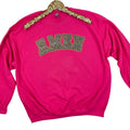 Leopard AMEN Chenille Patch Gildan Sweatshirt T-Shirts, Hoodie | PureTeeCo.com