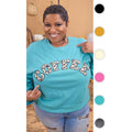 Leopard Ideal Chenille Coffee Graphic Boyfriend Long Sleeve T-Shirt Hoodie, Sweatshirt | PureTeeCo.com
