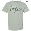Let Them Script Comfort Colors T-Shirt 'NLB' Hoodie, Sweatshirt | PureTeeCo.com
