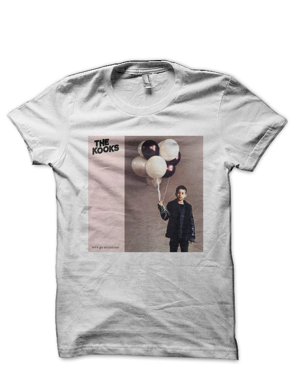 Letâ€™s Go Sunshine The Kooks White T-Shirt Hoodie, Sweatshirt | PureTeeCo.com