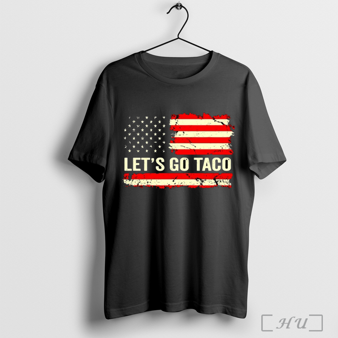 Lets Go Taco Usa Flag T Shirt Sweatshirt Hoodie | PureTeeCo.com