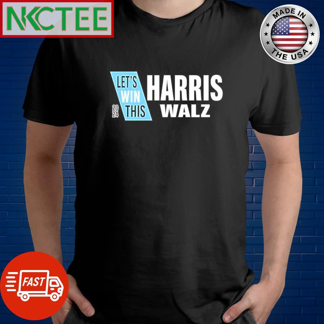 Let’s win this 2024 Harris Walz Rhombus shirt