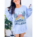 Life's A Beach Graphic Top T-Shirts, Hoodie, Sweatshirt | PureTeeCo.com