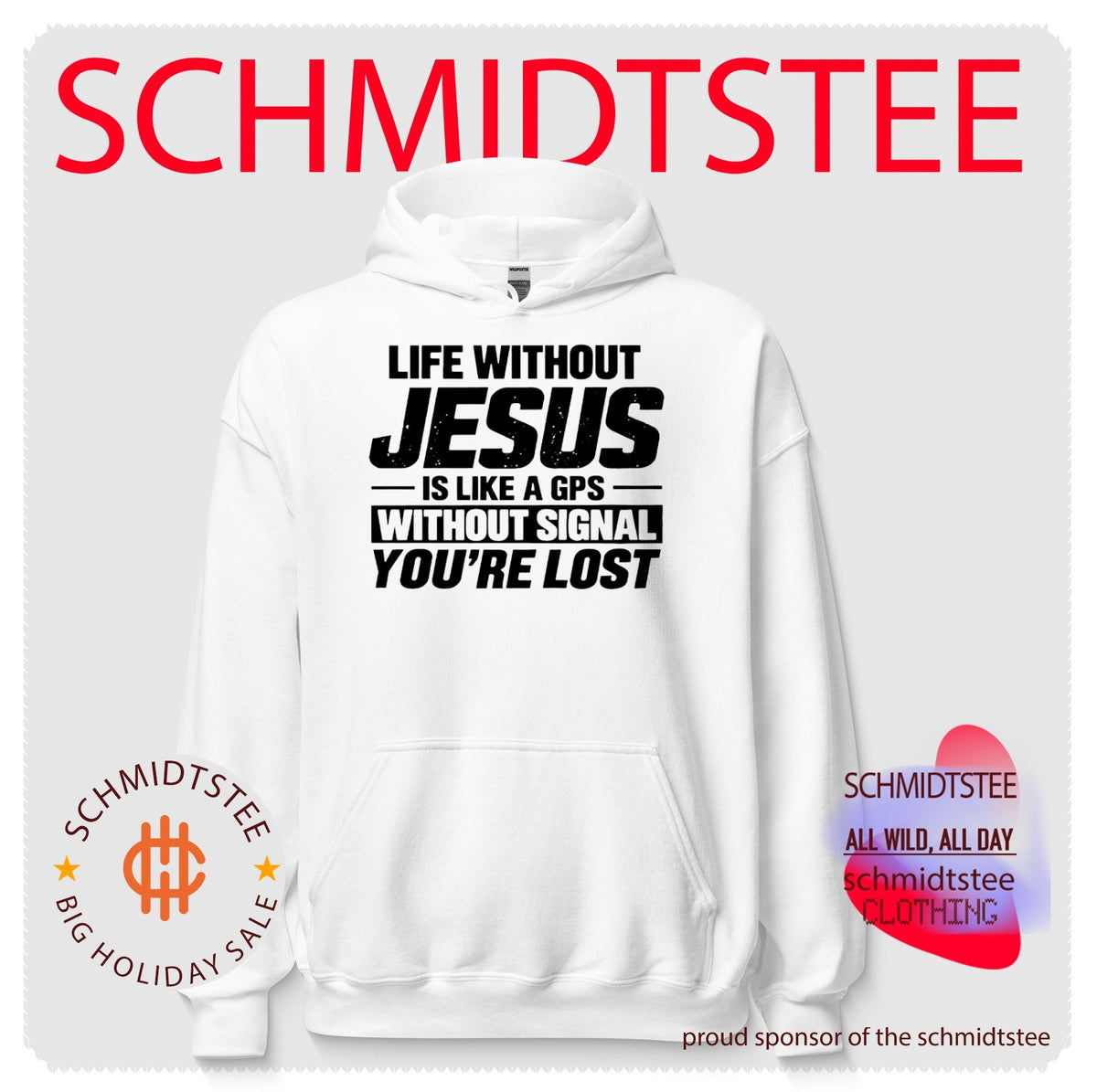 Life without Jesus is like a gps without signal you’re lost shirt