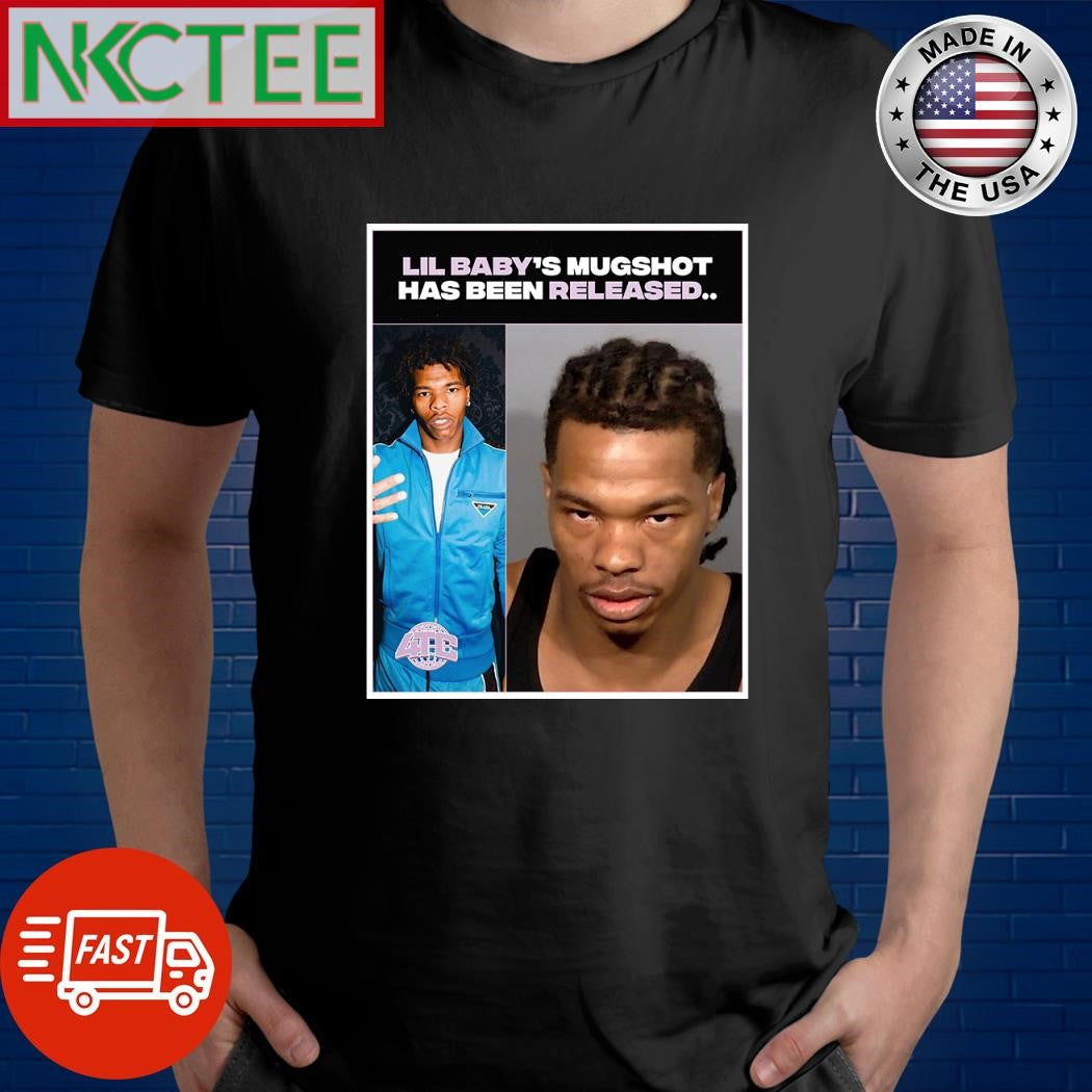 Lil Baby’s mugshot has been released shirt