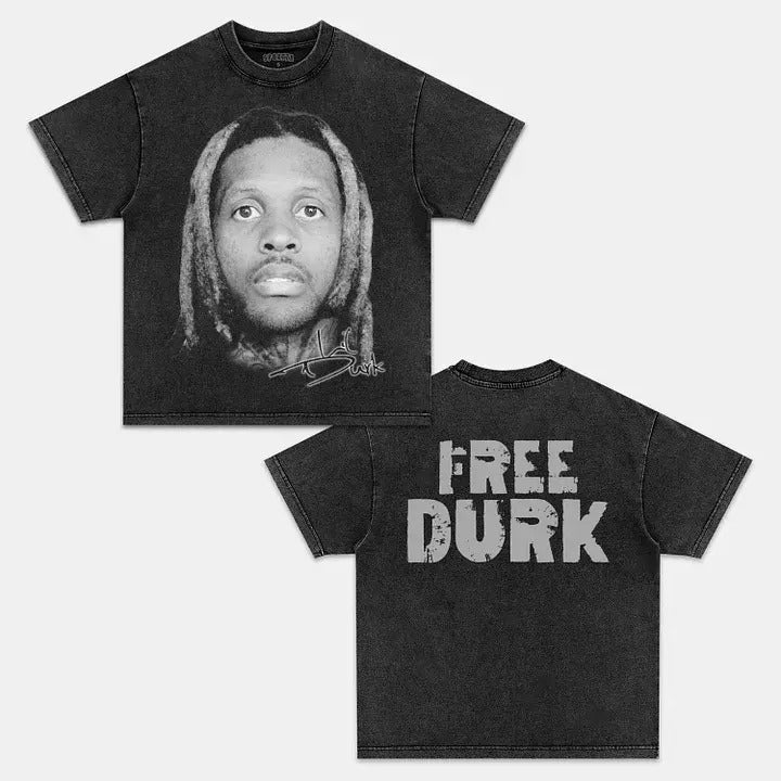 Lil Durkk Shirt, Vintage Music Tee for True Fans, Vintage 90s Rap Bootleg Streetwear Shirt. Hoodie, Sweatshirt