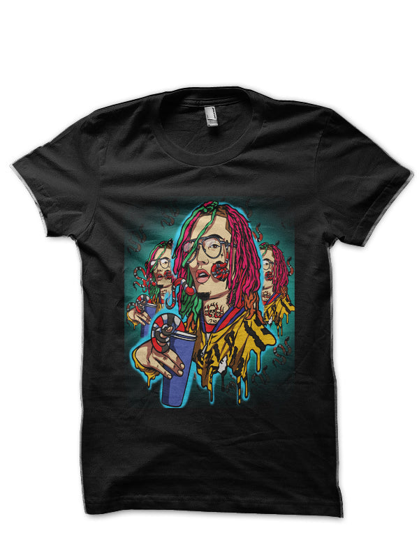 Lil Pump Black T-Shirt Style002 Hoodie, Sweatshirt | PureTeeCo.com