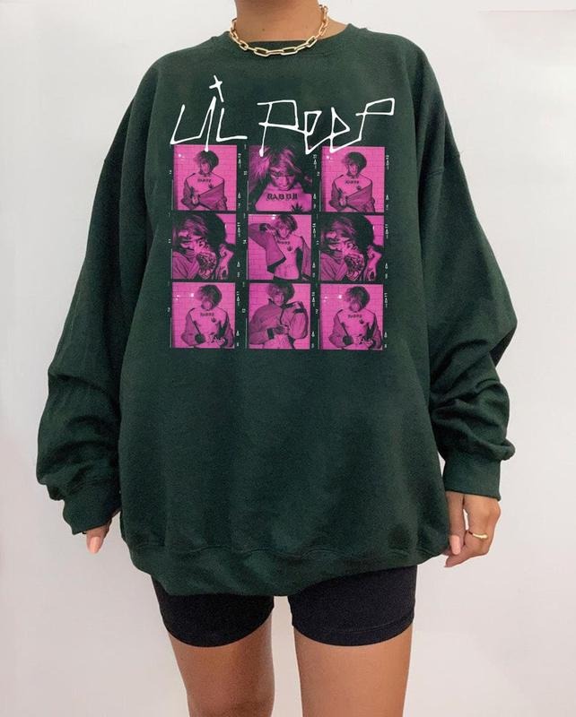 Lill shirt, Graphic Peep Bootleg Retro 90's tshirt, Lill fans shirt, Rap Hip Hop Tee ,world tour tshirt, gift For men...