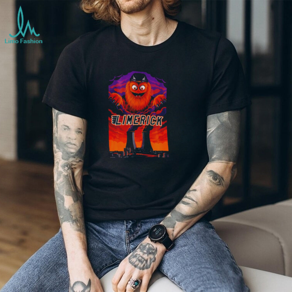 Limerick Is Gritty Philadelphia Flyers Mascot Nuclear Plant shirt
