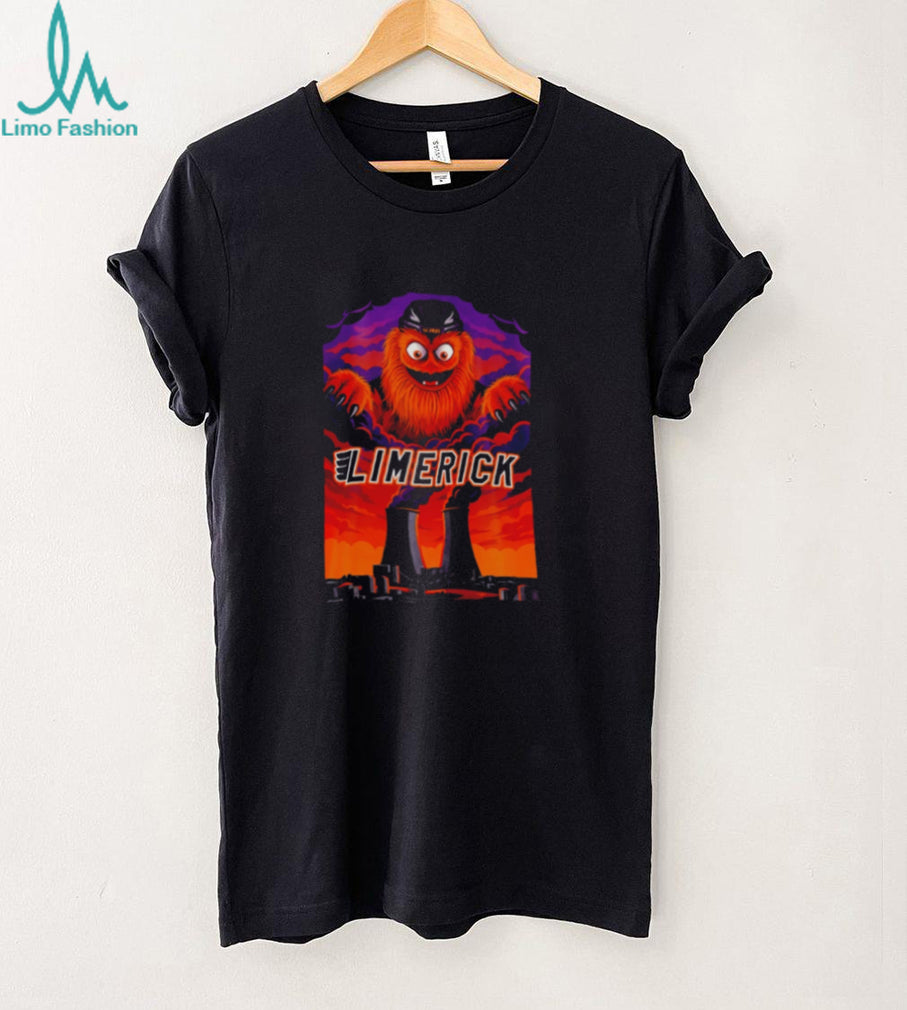 Limerick Is Gritty Philadelphia Flyers Mascot Nuclear Plant shirt