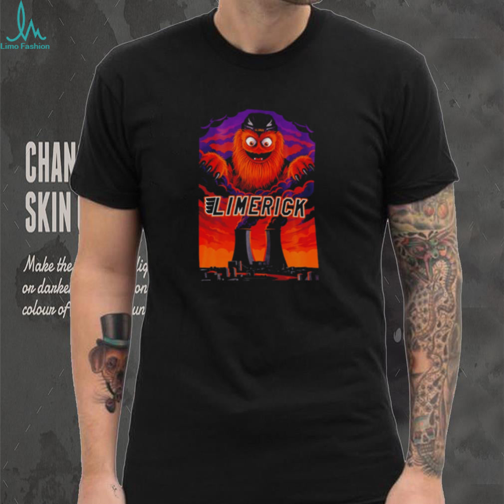 Limerick Is Gritty Philadelphia Flyers Mascot Nuclear Plant shirt