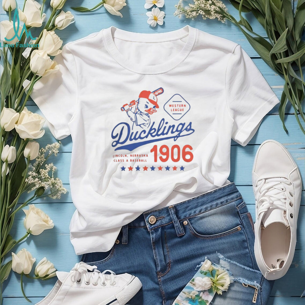 Lincoln Ducklings Nebraska Vintage Defunct Baseball Teams T Shirt