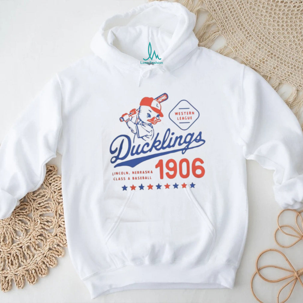 Lincoln Ducklings Nebraska Vintage Defunct Baseball Teams T Shirt