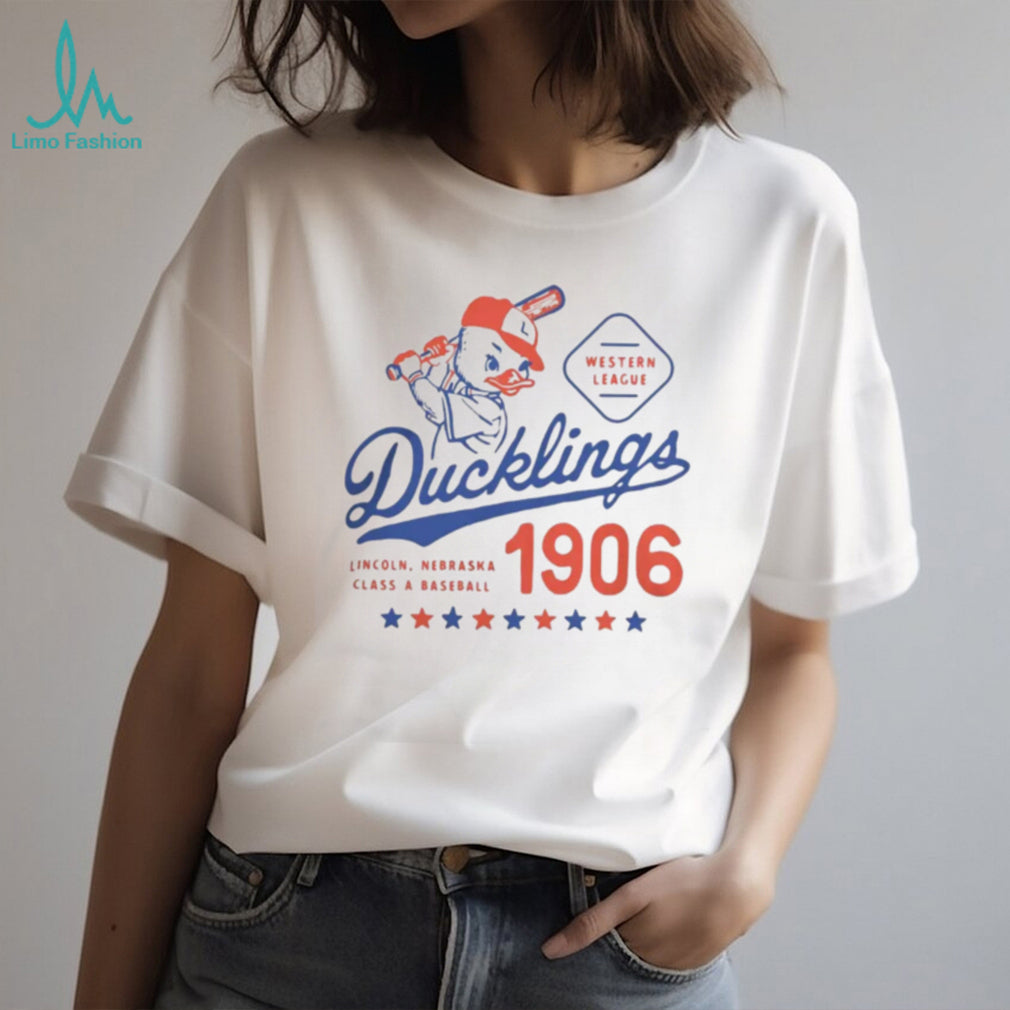 Lincoln Ducklings Nebraska Vintage Defunct Baseball Teams T Shirt