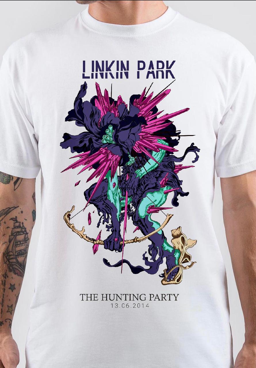 Linkin Park White T-Shirt Hoodie, Sweatshirt | PureTeeCo.com