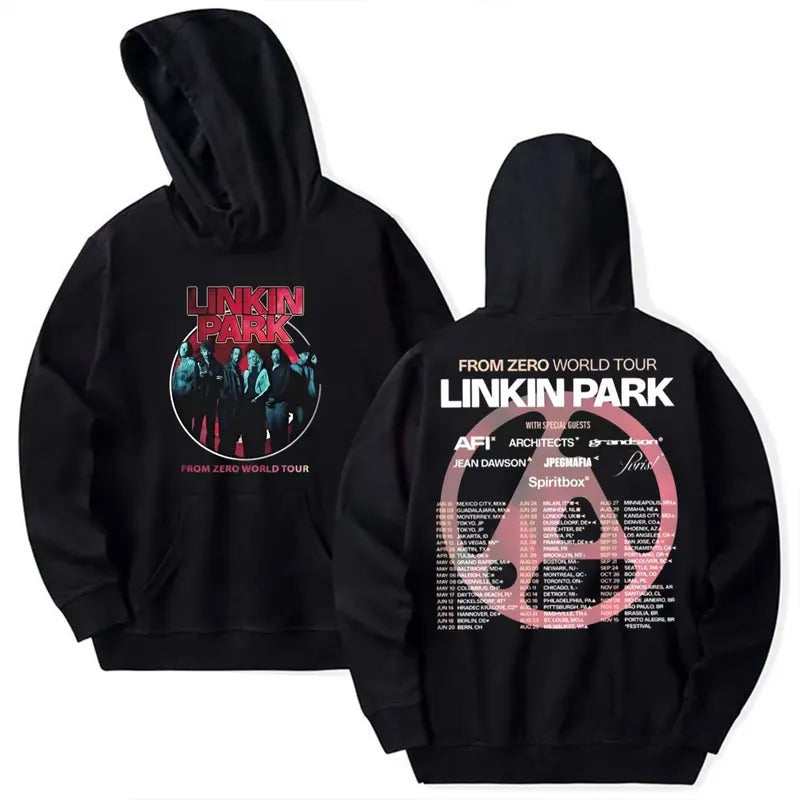 Linkinn World Tour Park 2 Sides Shirt, Rock Band Tee, Rock Concert Outfit, Unisex Sweater Pullover Tee Hoodie, Sweatshirt