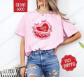 Literally Just a Girl Cake Shirt Gildan, Coquette Cake Women's Shirt, Valentine's Day Women's Oversized Tshirt Hoodie,...