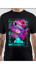 Live In The Moment Black T-Shirt Hoodie, Sweatshirt | PureTeeCo.com