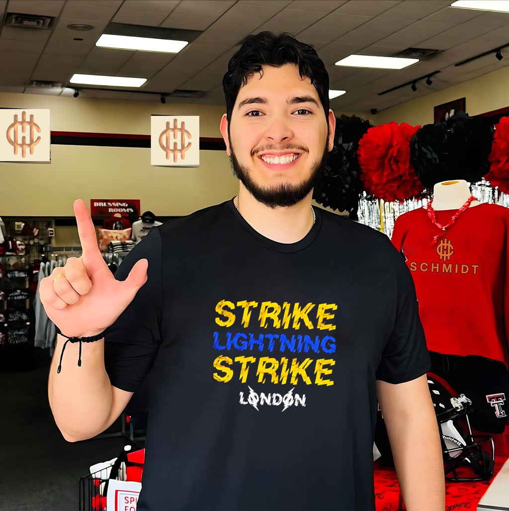 London Lightning strike lightning strike London shirt