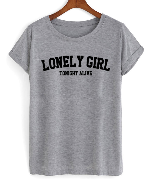 Lonely Girl Tonight Alive T-shirt Hoodie, Sweatshirt | PureTeeCo.com