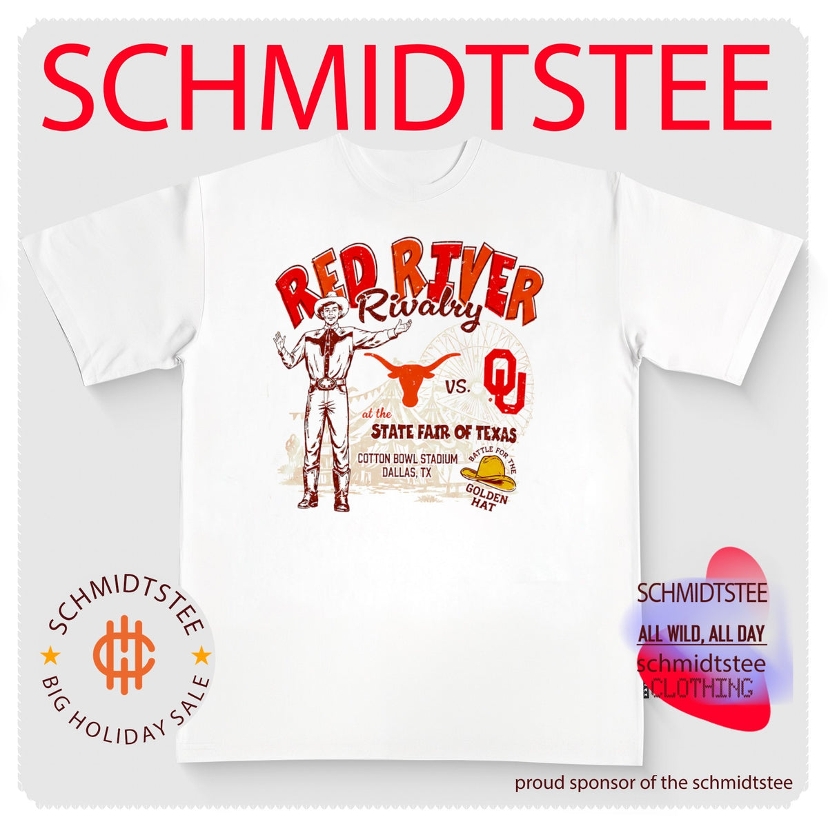 Longhorns Vs Oklahoma Red River Rivalry Shirt