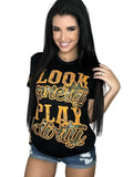 Look Pretty Play Dirty Tee | Hunting Edition Hoodie, Sweatshirt | PureTeeCo.com
