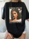 Lorem Ipsum Shirt, Funny Jokes Banner T-Shirt, Sample Design Graphic Tee Hoodie, Sweatshirt | PureTeeCo.com