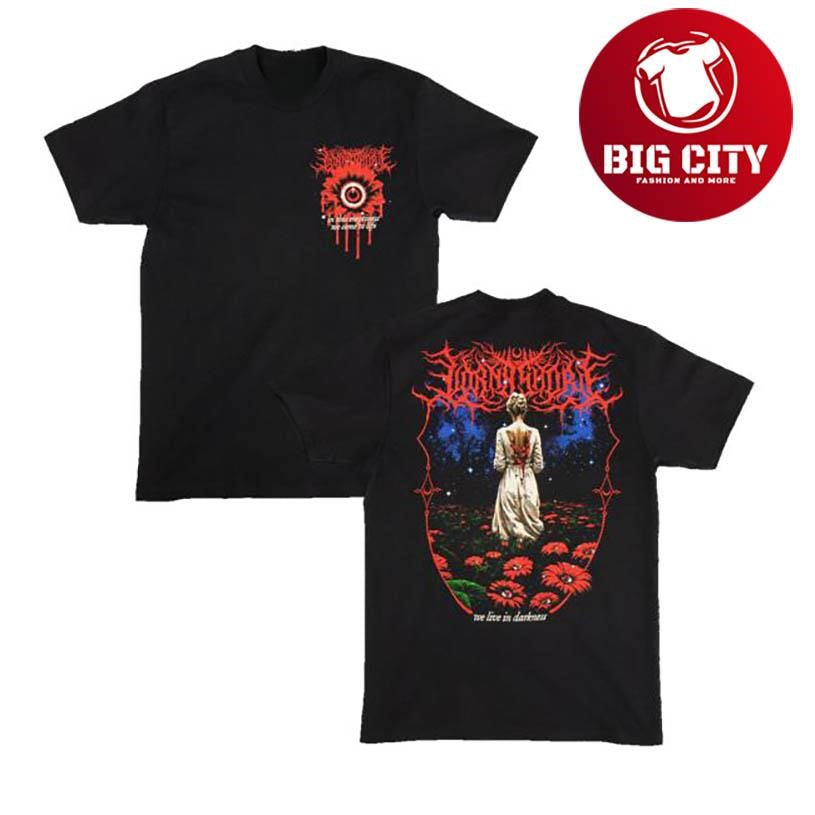Lorna Shore Band Darkness Flower Two Sided Shirt