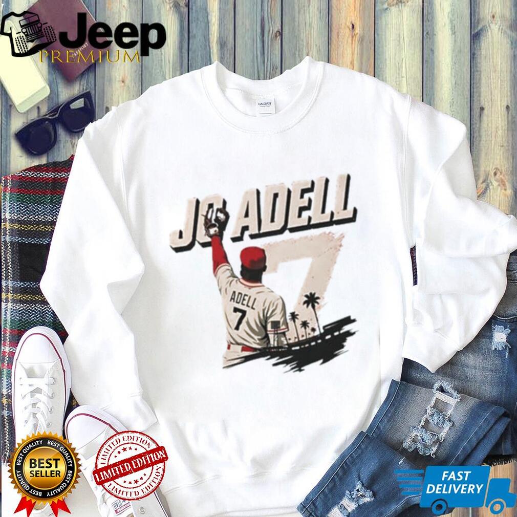 Los Angeles Angels Jo Adell number 7 vintage shirt