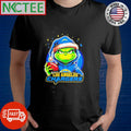 Los Angeles Chargers Grinch wearing Santa hat Christmas 2024 shirt