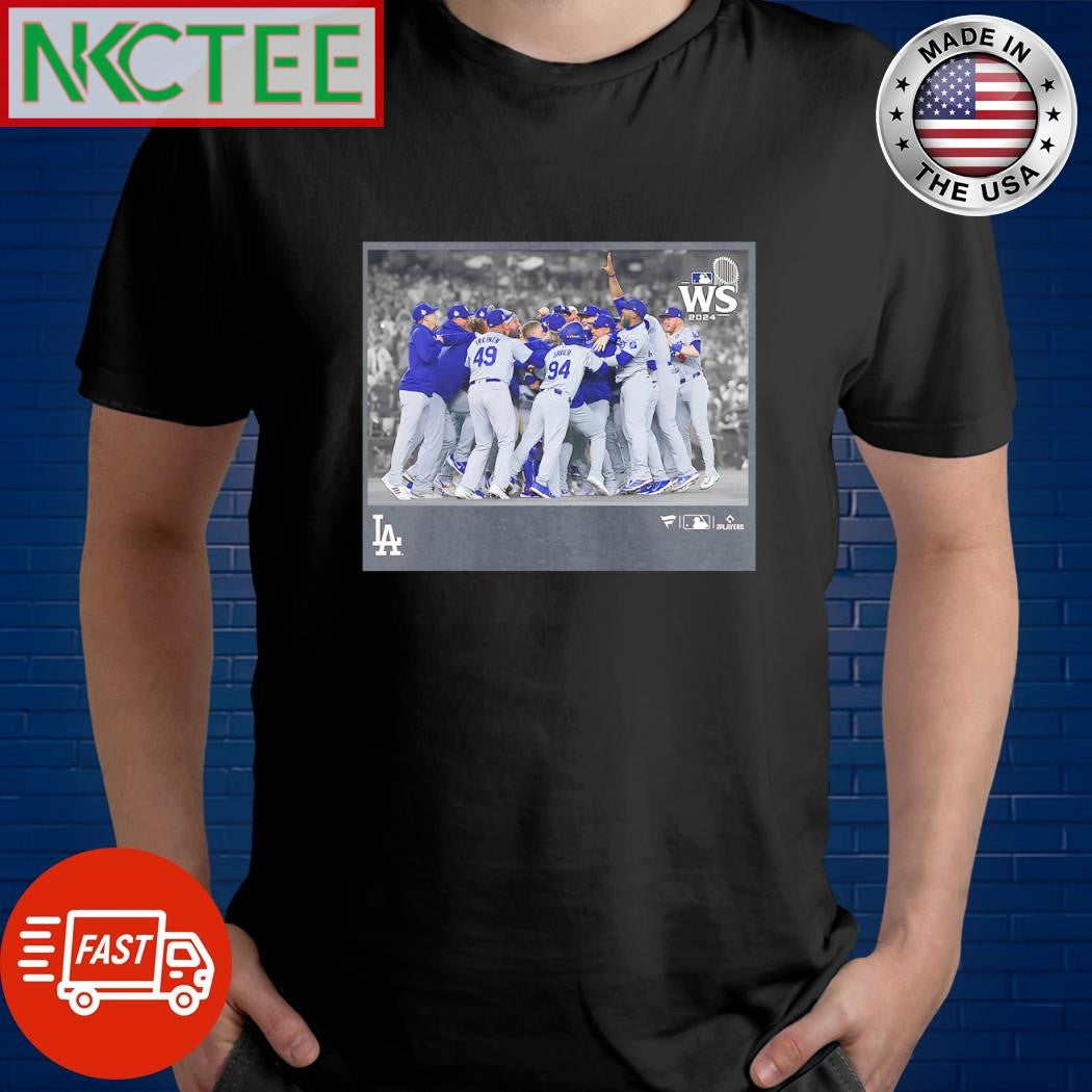 Los Angeles Dodgers 2024 World Series Champions MLB Postseason Moments photo shirt