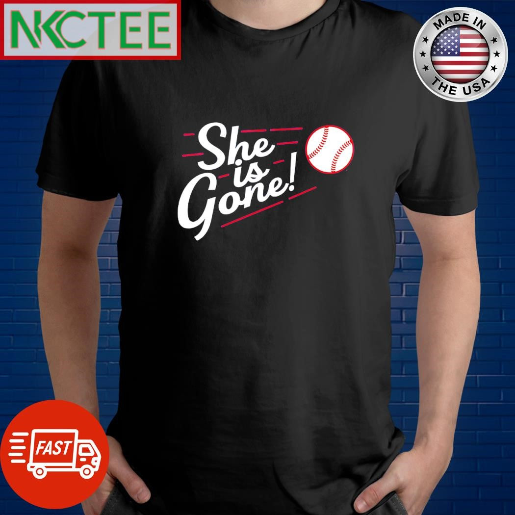 Los Angeles Dodgers Baseball She is gone shirt
