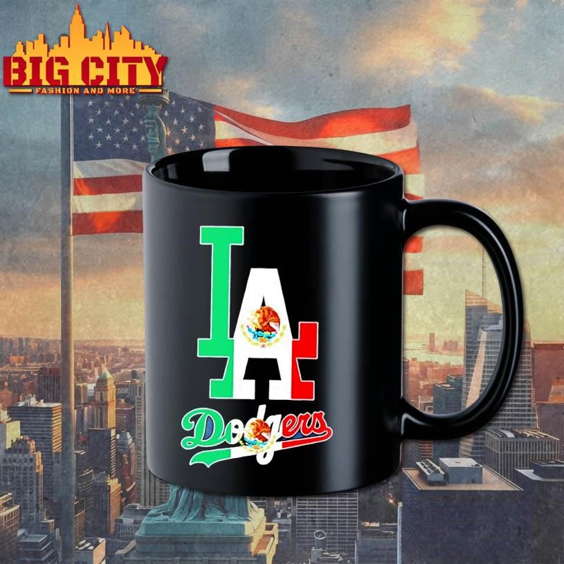 Los Angeles Dodgers Baseball X Mexican Flag Shirt