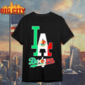 Los Angeles Dodgers Baseball X Mexican Flag Shirt