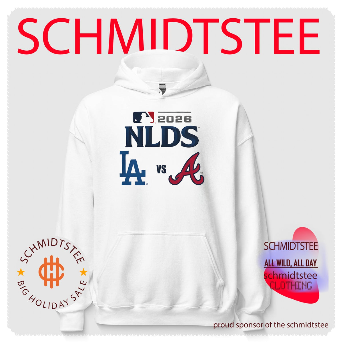 Los Angeles Dodgers vs. Atlanta Braves 2026 National League Division Series shirt