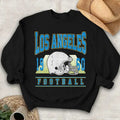 Los Angeles Football Vintage Style Sweatshirt,Los Angeles Football Crewneck,Los Angeles Football Sweatshirt Fan Gift...