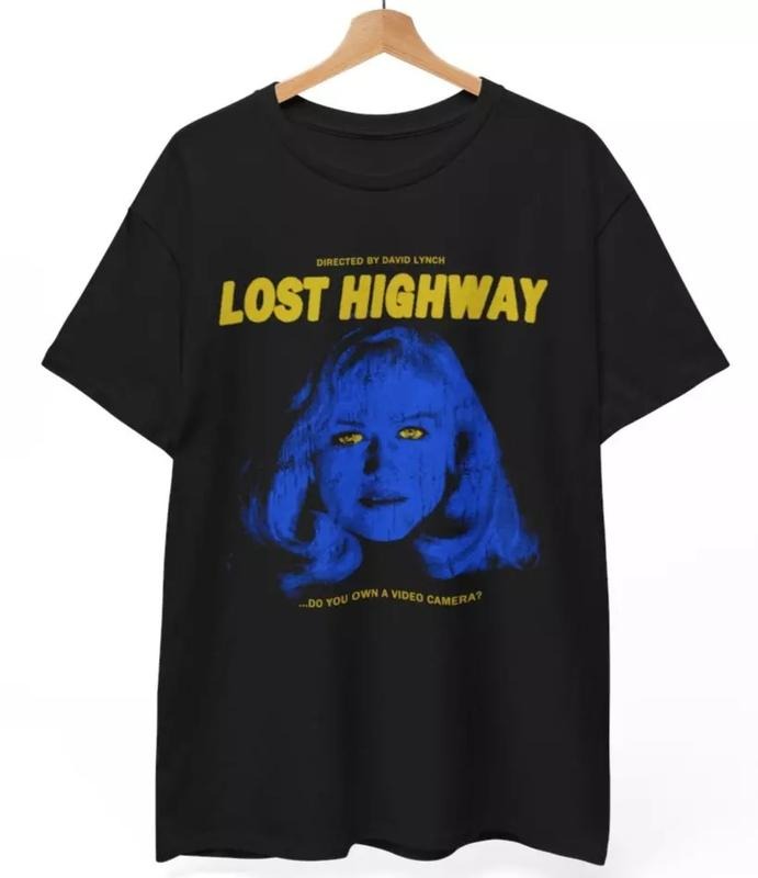Lost Highway movie t-shirt, David Lynch classic film tshirt, Horror Unisex teeHISTORY Hoodie, Sweatshirt | PureTeeCo.com