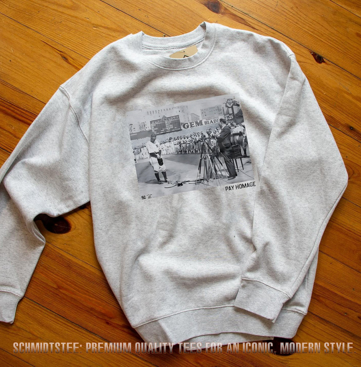 Lou Gehrig New York Yankees Cooperstown Pay Homage shirt