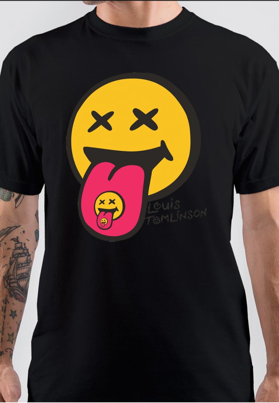 Louis Tomlinson Logo T-Shirt Hoodie, Sweatshirt | PureTeeCo.com