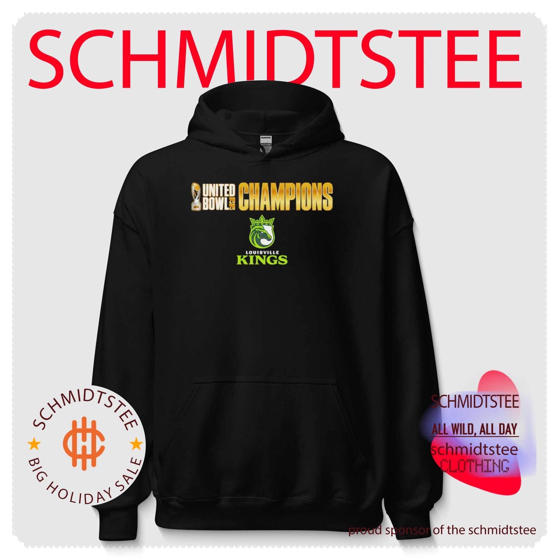 Louisville Kings UFL United Bowl 2026 Champions shirt