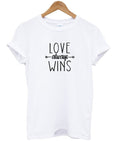 Love Always Wins T Shirt Hoodie, Sweatshirt | PureTeeCo.com