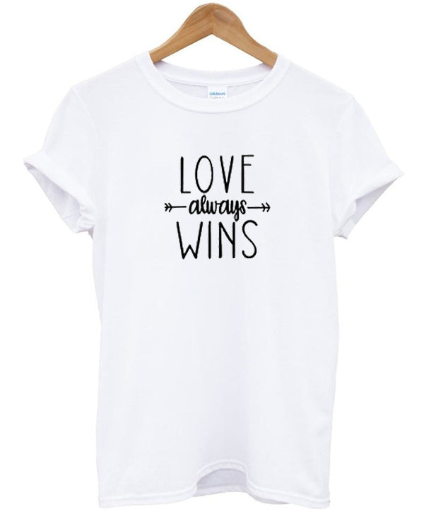 Love Always Wins T Shirt Hoodie, Sweatshirt | PureTeeCo.com
