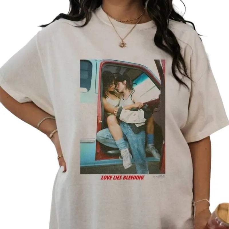 Love Lies Bleeding Movie t shirt, Love Lies Bleeding Merch Hoodie, Sweatshirt | PureTeeCo.com
