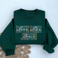 Love Like Jesus Embroidered Sweatshirt, Christian Embroidered Sweatshirt, Faith Shirt, Religious Shirt, Bible Verses Hoodie