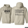 Love Like Jesus Hoodie - John 15:12 with Inspirational Message on the Back, Perfect for Spreading Faith and Love, Unisex...