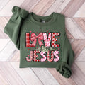 Love Like Jesus Sweatshirt, Love Like Jesus Valentine Shirt, Bible Verse Shirt, Religious Sweatshirt, Love Jesus Shirt Hoodie