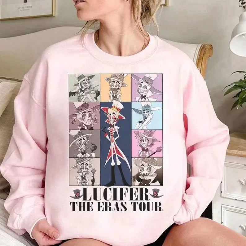 Lucifer The Eras Tour Inpired , Lucifer Morningstar Sweatshirt T-Shirts, Hoodie | PureTeeCo.com