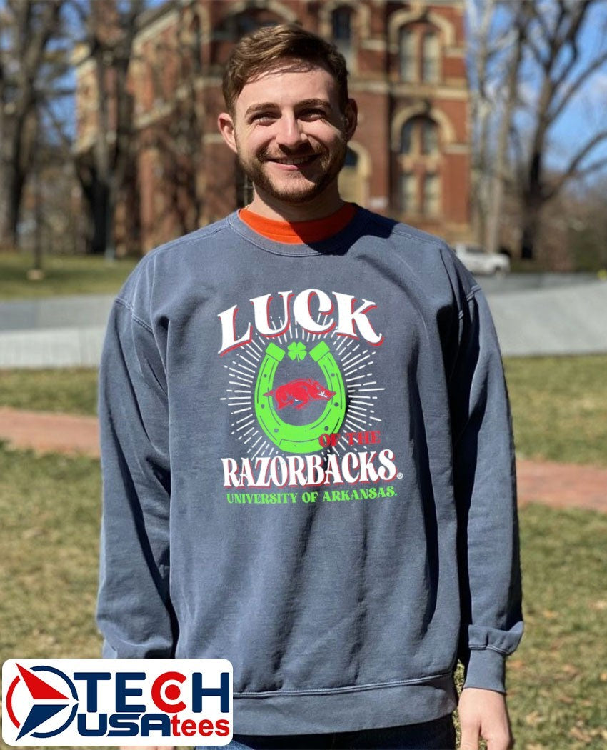 Luck of The Arkansas Razorbacks Team St. Patrick’s Day shirt